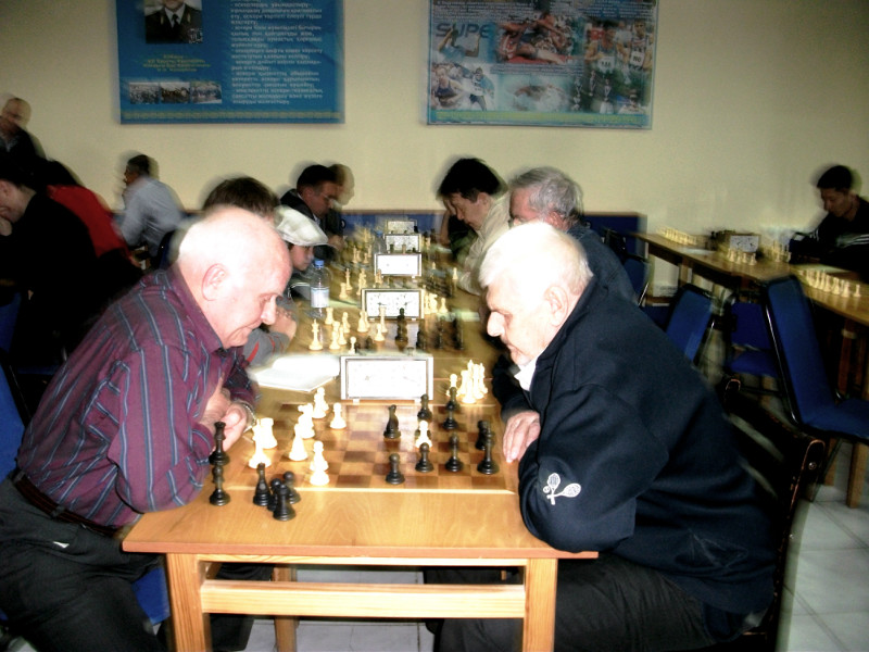Полуфинал чемпионата Алматы по шахматам 2012