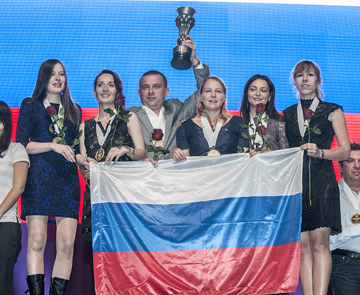 Россия выиграла шахматную Олимпиаду
